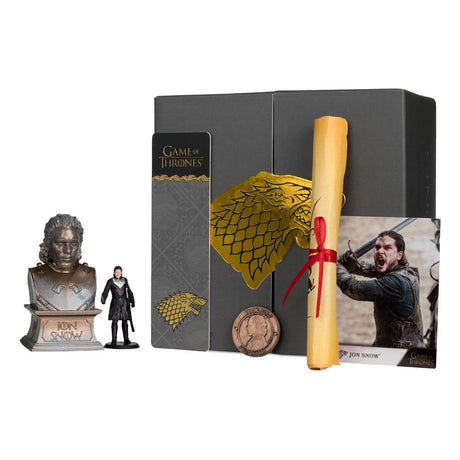 Jon Snow Collector Set by McFarlane Toys - Game of Thrones Edition