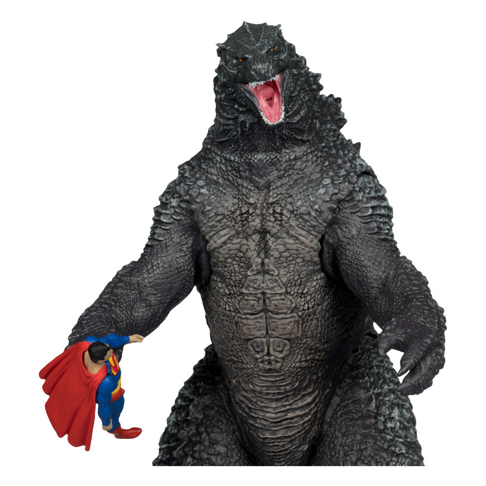 DC Multiverse Justice League x Monsterverse Superman vs Godzilla 30cm Action Figure 2-Pack