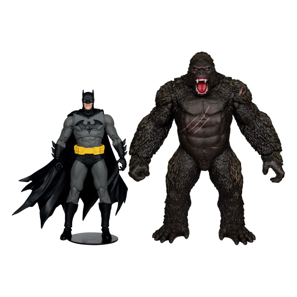 DC Justice League X Monsterverse Batman & Kong 2-Pack
