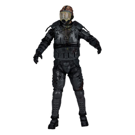 The Walking Dead Gas Mask Zombie 13cm Figure - Season 4