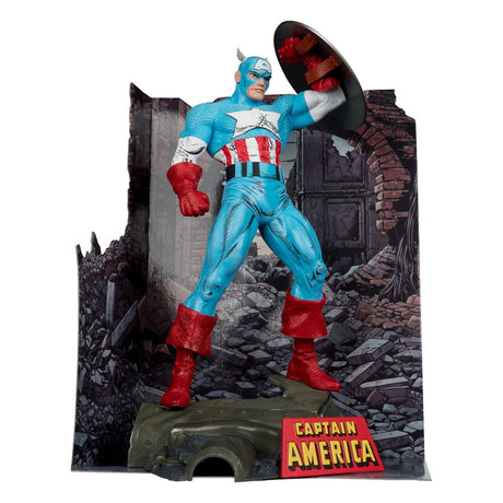 Marvel's Captain America 1/6 PVC Statue – McFarlane Toys