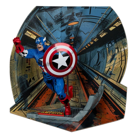 Marvel Captain America 1/10 PVC Statue by McFarlane Toys