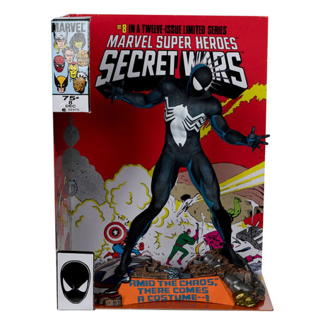 Marvel McFarlane 1/6 Spider-Man PVC Statue with Comic Book