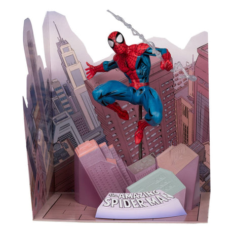 McFarlane Toys Marvel Spider-Man Statue, 1:10 Scale, 17cm