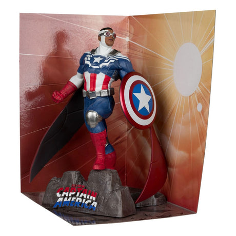 Marvel Collection Captain America PVC Statue - McFarlane Toys