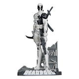 Marvel: New Mutants #98 1/10 PVC Deadpool Statue, Line Art Gold Label