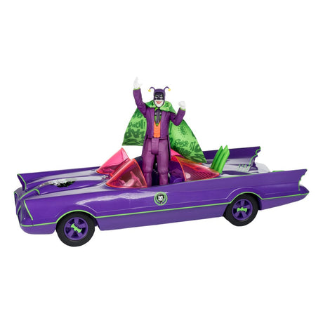 McFarlane Gold Label Batman '66 Jokerized Batmobile Figure
