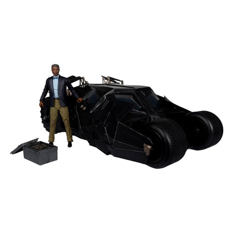 McFarlane DC Multiverse Gold Label Tumbler with Lucius Fox Figure