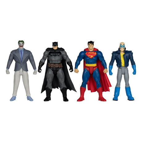 DC Direct Page Punchers 4-Pack Action Figures - Batman, Son of Batman, Superman, Joker