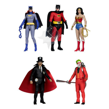 DC Retro 15cm Action Figures by McFarlane - Wave 11 (6-Pack)