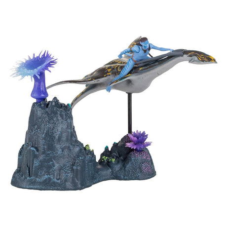 Avatar: The Way of Water Deluxe Action Figures - Neteyam & Ilu