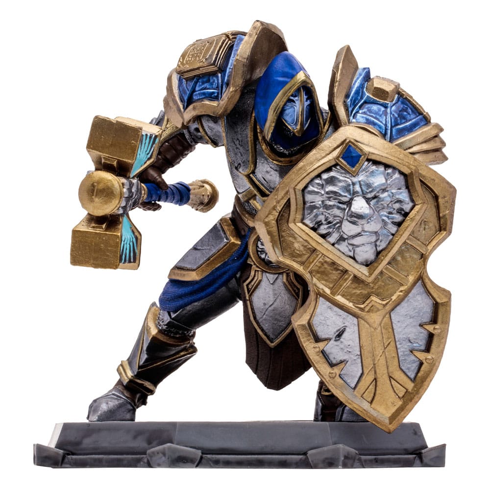 World of Warcraft Human Paladin/Warrior Action Figure, 15 cm