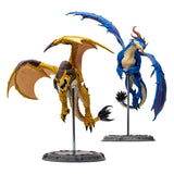 World of Warcraft Dragons Multipack #2: Bronze Proto-Drake & Blue Highland Drake | McFarlane Toys Action Figures