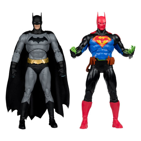 DC Multiverse Batman Action Figures (18 cm, Set of 6)