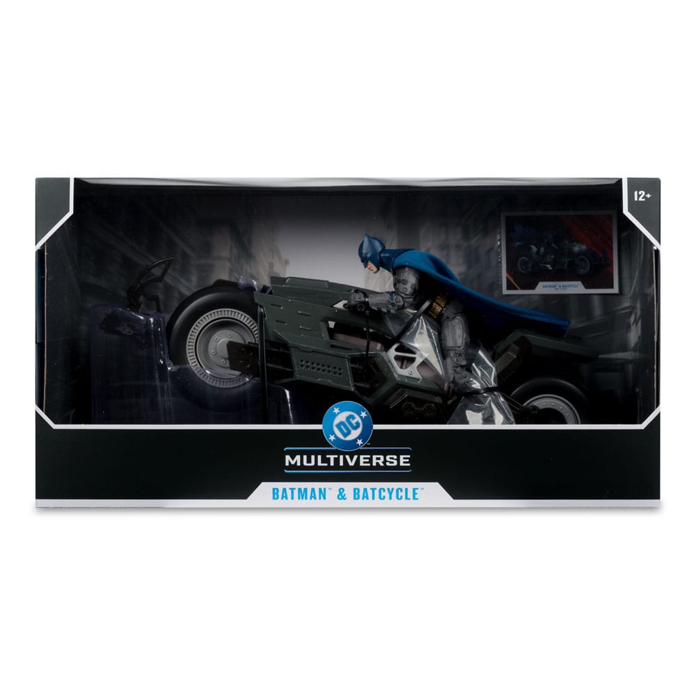 DC Multiverse Batman & Batcycle (The Flash) McFarlane Toys Action Figure