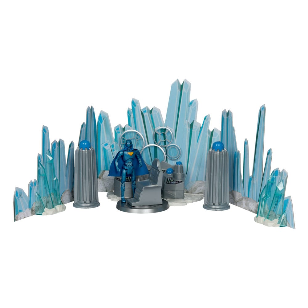 Superman 2025 DC Super Powers Fortress of Solitude Playset with Robot