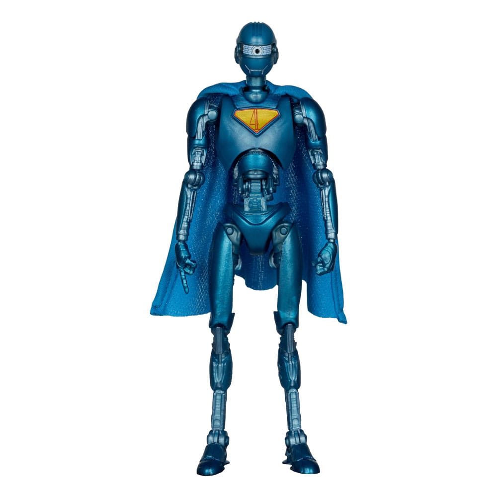 DC Multiverse Superman Robot (2025) Red Platinum Deluxe Action Figure - 18 cm