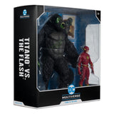 DC Multiverse Justice League x Monsterverse The Flash vs Titano 18cm Action Figure 2-Pack