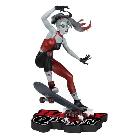 DC Direct Harley Quinn: Red, White & Black Statue by Ivan Tao