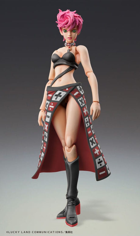 JoJo's Bizarre Adventure Trish Una Black Edition Action Figure - 15 cm