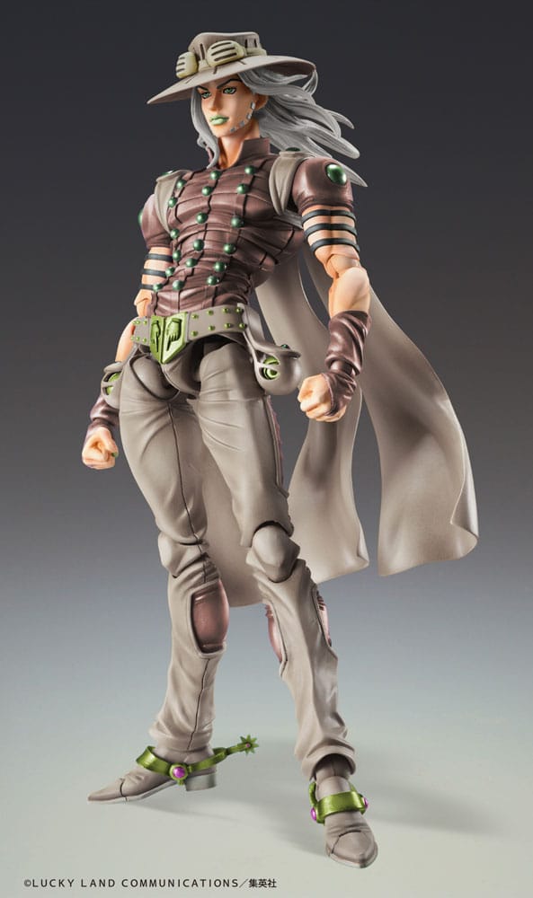 JoJo's Bizarre Adventure Part7 Chozokado Gyro Zeppeli Action Figure