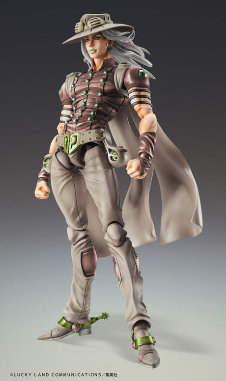 JoJo's Bizarre Adventure Part7 Chozokado Gyro Zeppeli Action Figure