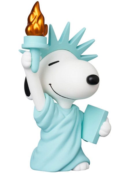 Peanuts UDF Series 17 'Statue of Liberty' Snoopy Mini Figure 7cm