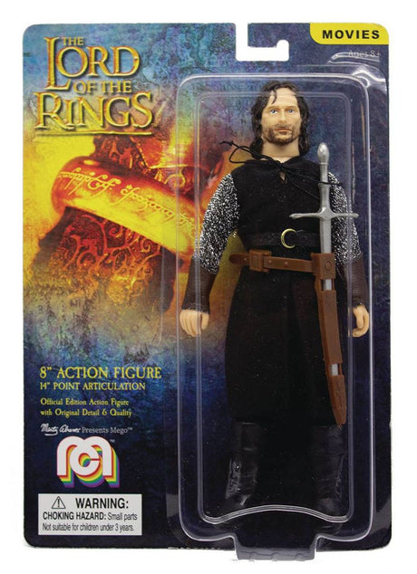 Lord of the Rings 20cm Aragorn Action Figure by MEGO