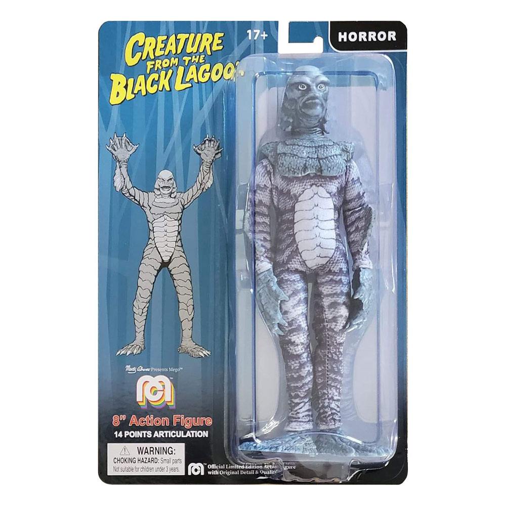 Creature from the Black Lagoon Figure - 20cm Black & White MEGO Action