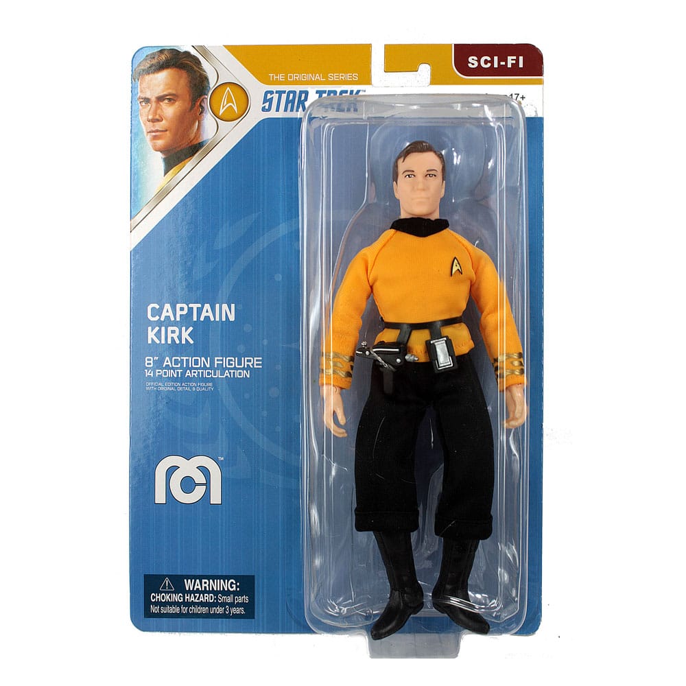 Star Trek 55th Anniversary Kirk MEGO Action Figure 20cm