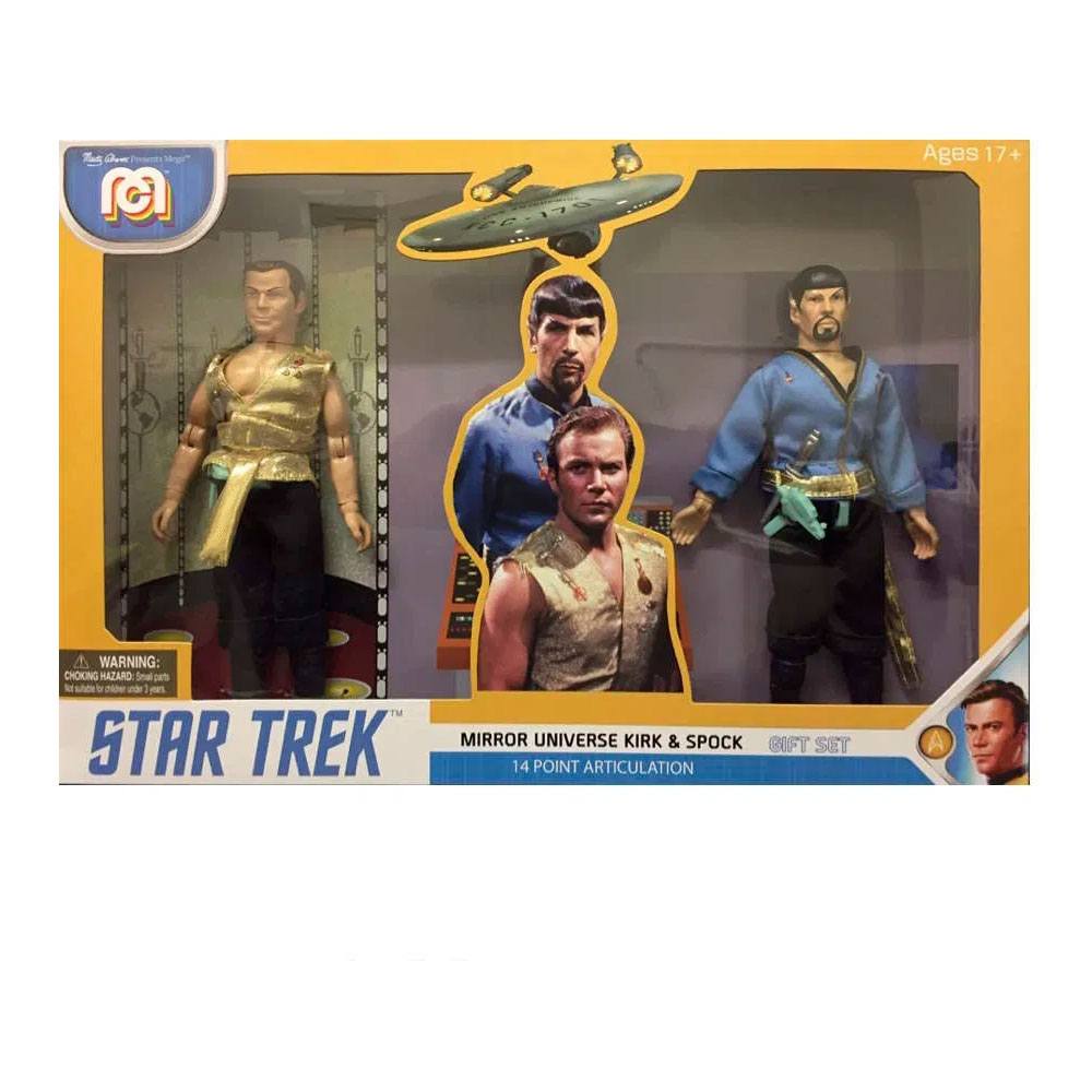 Star Trek Mirror Universe Spock & Kirk Action Figures 2-Pack, 20 cm