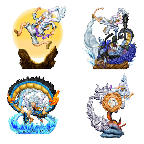 One Piece: ReBirth Gear Fifth Special Mini Statue Set by Megahouse