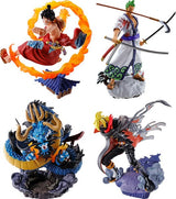 One Piece Petitrama Logbox Re Birth: Wano Kuni Vol.1 PVC Statues Set, 9 cm