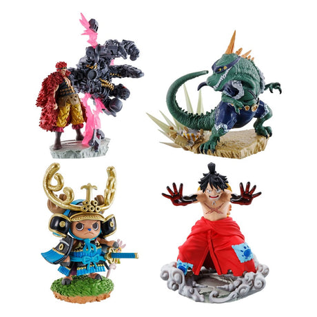 One Piece Petitrama PVC Logbox Re Birth Mini Statue Set, Vol. 2