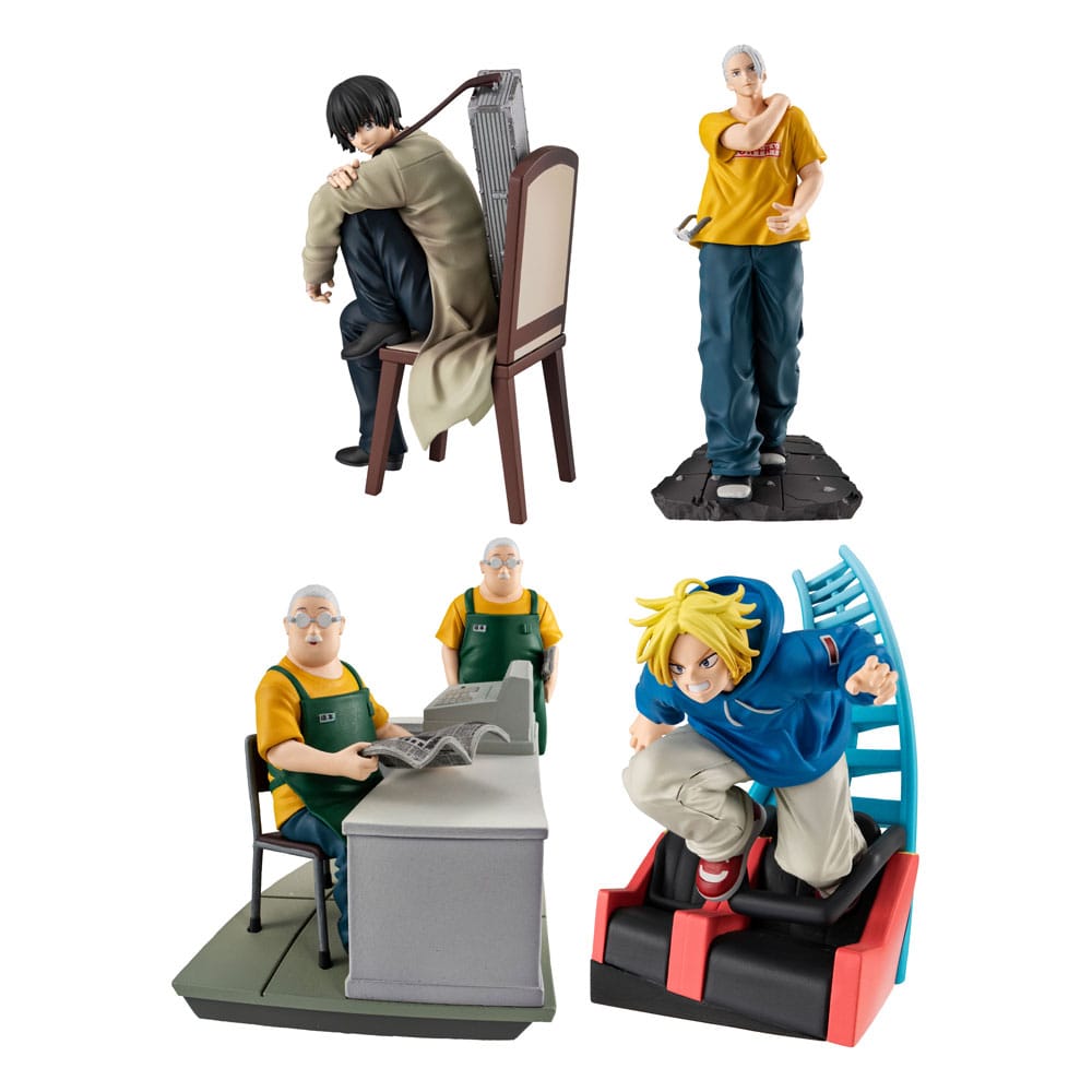 Sakamoto Days Petitrama EX Series Trading Figure 4-Set