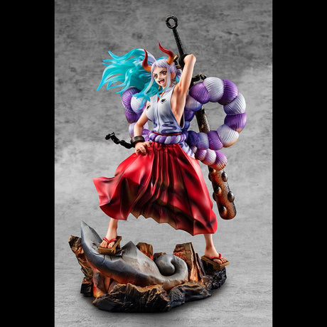 One Piece: WA-MAXIMUM PVC Yamato Statue, 27 cm by Megahouse