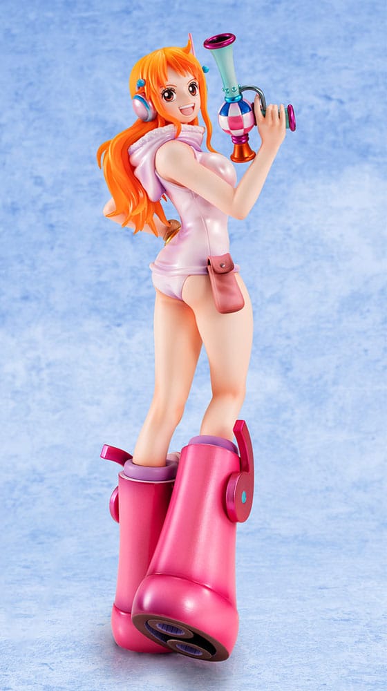 One Piece Portrait Of Pirates Nami Evolutionary History PVC Statue, 25 cm
