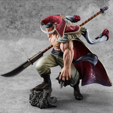 One Piece P.O.P NEO-Maximum PVC Statue - White Beard Edward Newgate Reprint, 30 cm