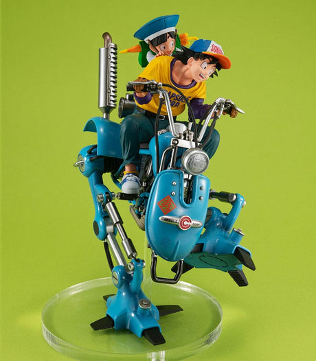 Dragonball Z Desktop Real McCoy Son Goku, Son Gohan & Robot PVC Diorama 20cm