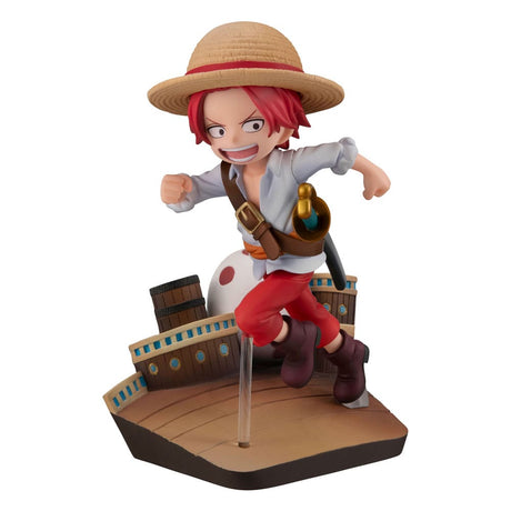 One Piece G.E.M. Series Shanks Run! Run! Run! PVC Statue