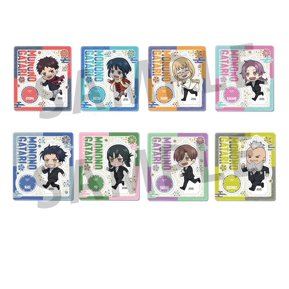Monogatari TokoToko Acrylic Stand Display 7cm (8) by MegaHouse