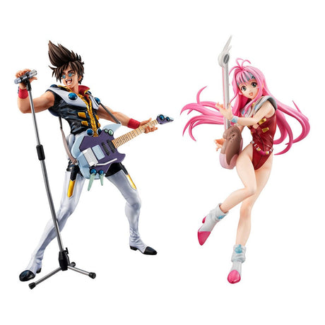 Macross 7 Fire Bomber Live Stage PVC Statue, 23 cm