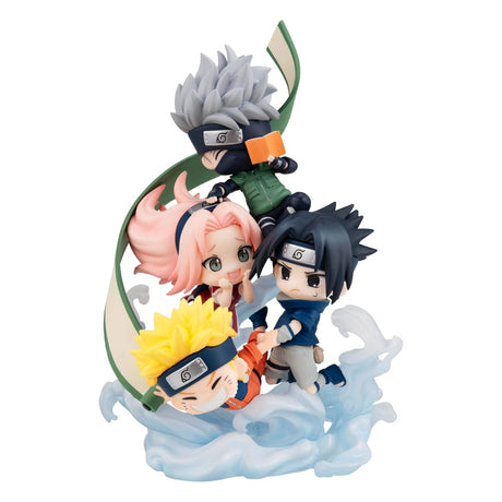 Naruto Shippuden FigUnity PVC Mini Statue - Team 7, 13 cm by Megahouse