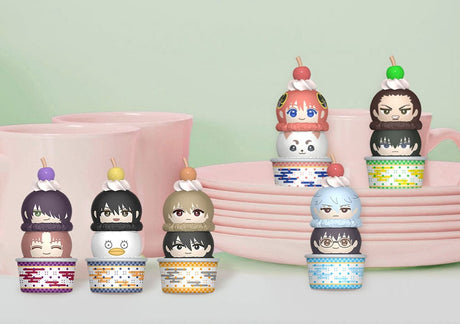 Gintama Tsumichen Stack & Change 8cm Trading Figure Set (6)