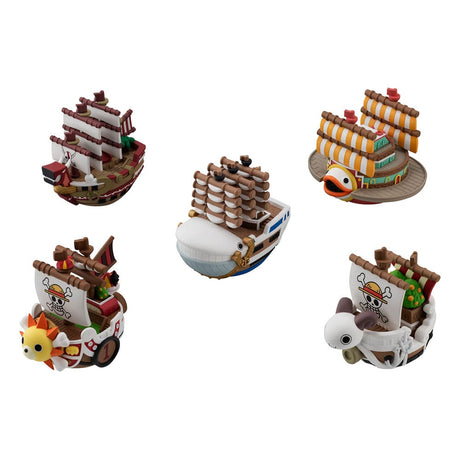 One Piece Yuracolle Grand Line Trading Figure 5-Pack - 6 cm