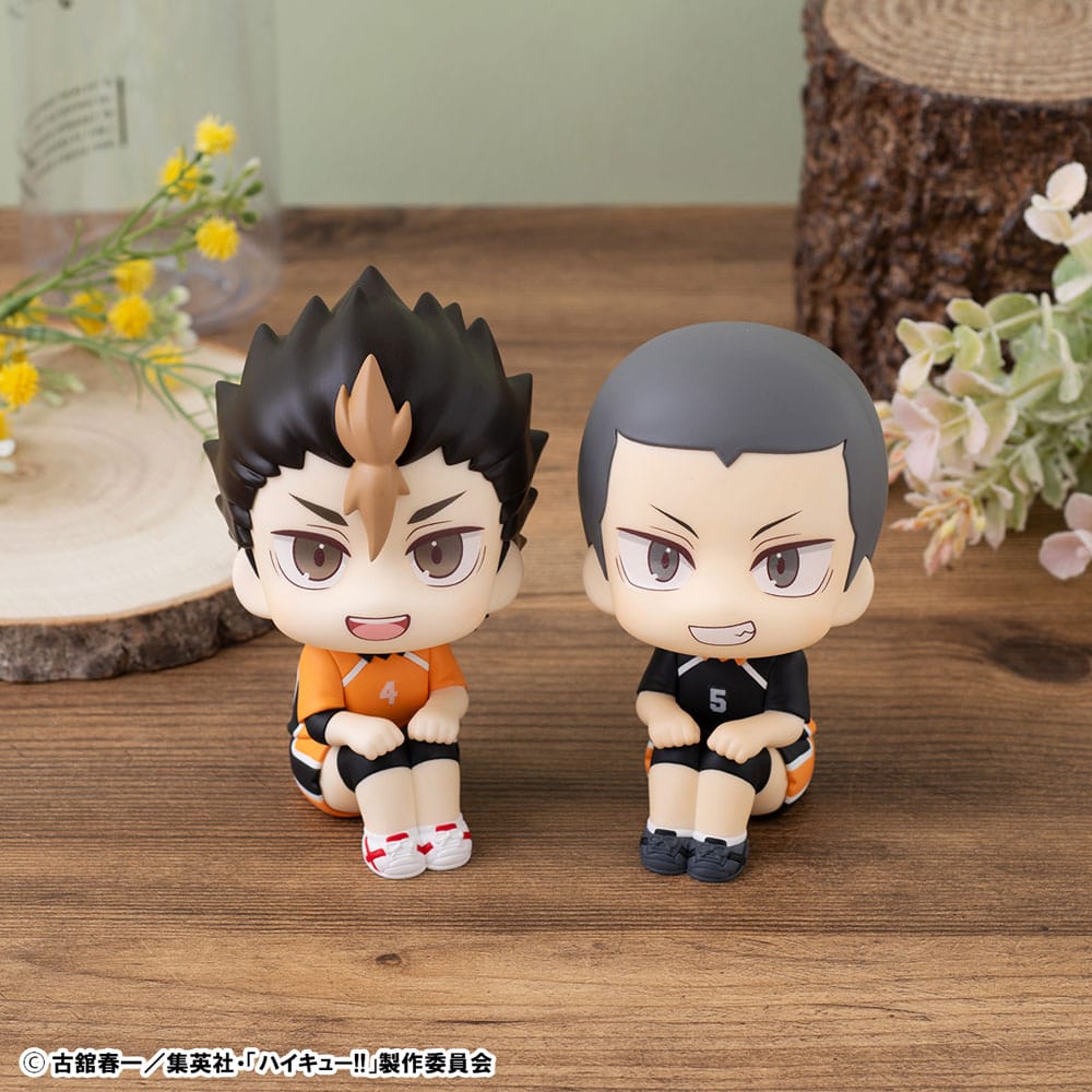 Haikyu!! Look Up PVC Statues: Nishinoya & Tanaka Uniform Ver. 11 cm