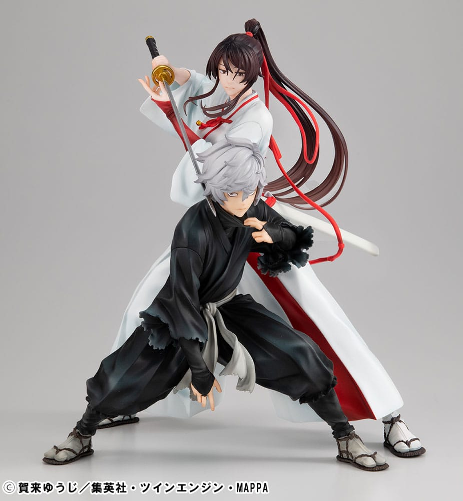 Hell's Paradise Lucrea PVC Statues 2-Pack: Gabimaru & Sagiri Yamada Asaemon