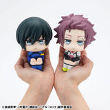 Blue Lock Anime 'Look Up' Rin & Sae Itoshi PVC Statue Set (w/ Special Gifts)