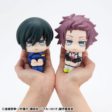 Blue Lock Anime 'Look Up' Rin & Sae Itoshi PVC Statue Set (w/ Special Gifts)