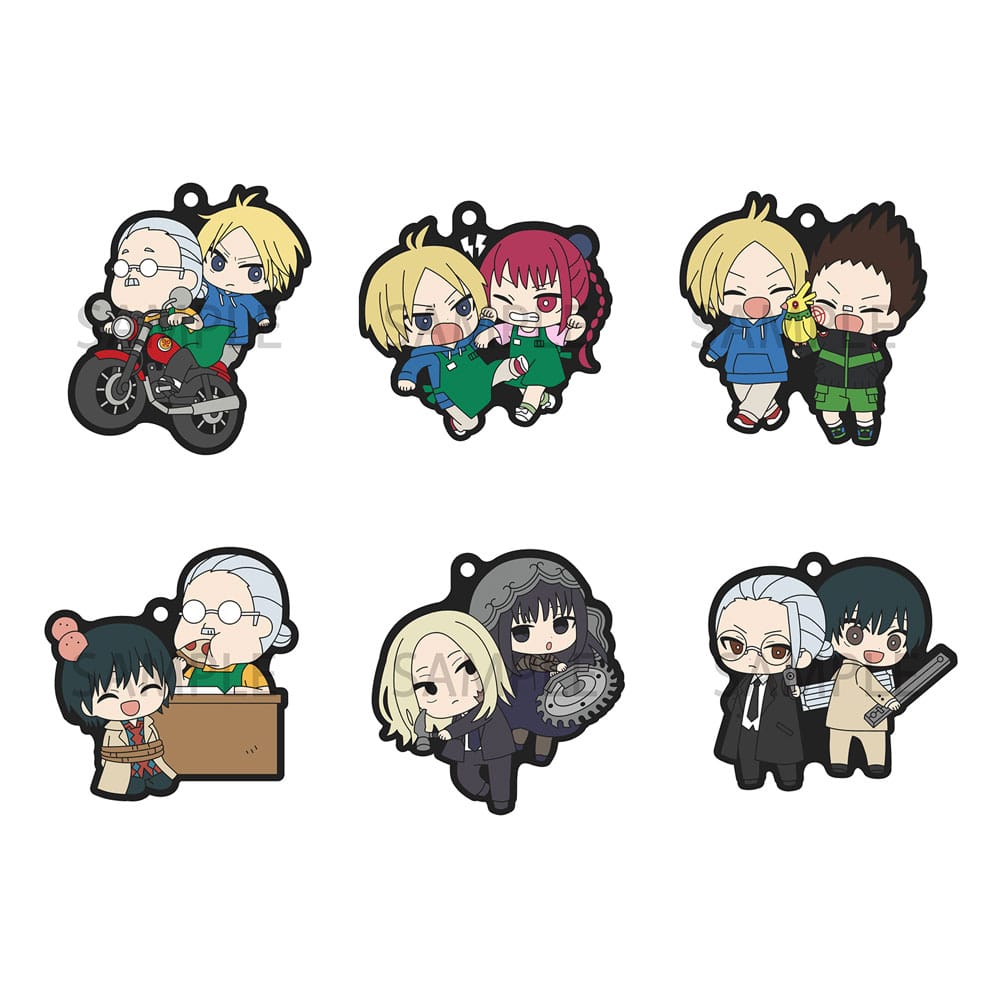 Sakamoto Days Buddycolle Rubber Charms Set, Megahouse (6pc, 7cm)